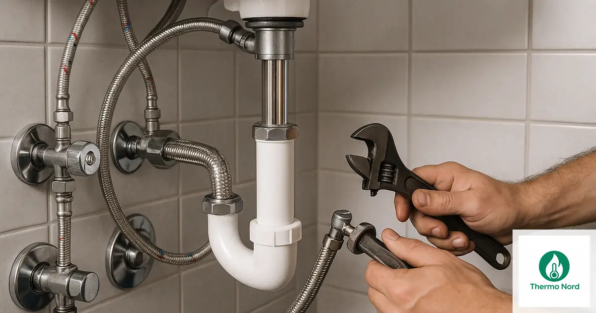 Robinetterie et canalisations d'une salle de bain à Bry-sur-Marne (94360) — intervention Thermo Nord