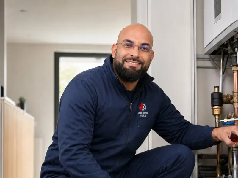 Pose WC suspendu Geberit avec bâti-support à Nogent-sur-Marne (94130) — Avant — Thermo Nord