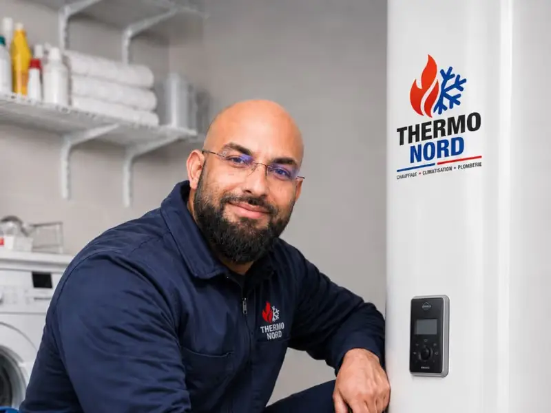Dépannage chauffe-eau urgent — remplacement résistance et thermostat à Joinville-le-Pont (94340) — Avant — Thermo Nord
