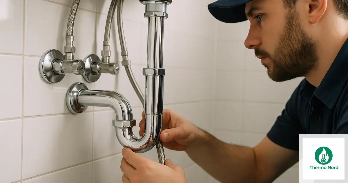 Robinetterie et canalisations d'une salle de bain à Arcueil (94110) — intervention Thermo Nord