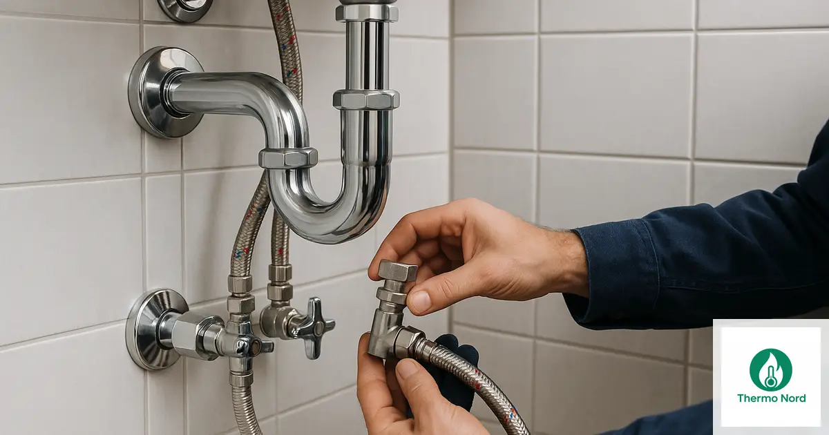 Robinetterie et canalisations d'une salle de bain à Chennevières-sur-Marne (94430) — intervention Thermo Nord