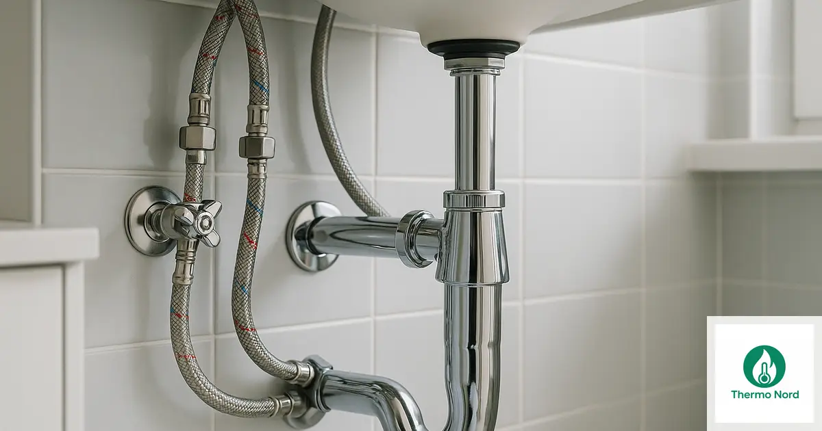 Robinetterie et canalisations d'une salle de bain à Chevilly-Larue (94550) — intervention Thermo Nord