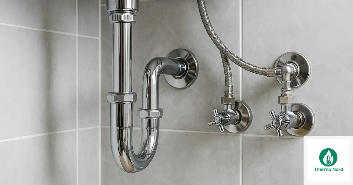 Robinetterie et canalisations d'une salle de bain à Fontenay-sous-Bois (94120) — intervention Thermo Nord