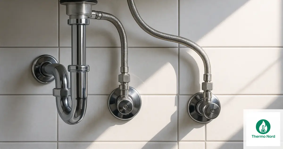Robinetterie et canalisations d'une salle de bain à Le Plessis-Trévise (94420) — intervention Thermo Nord