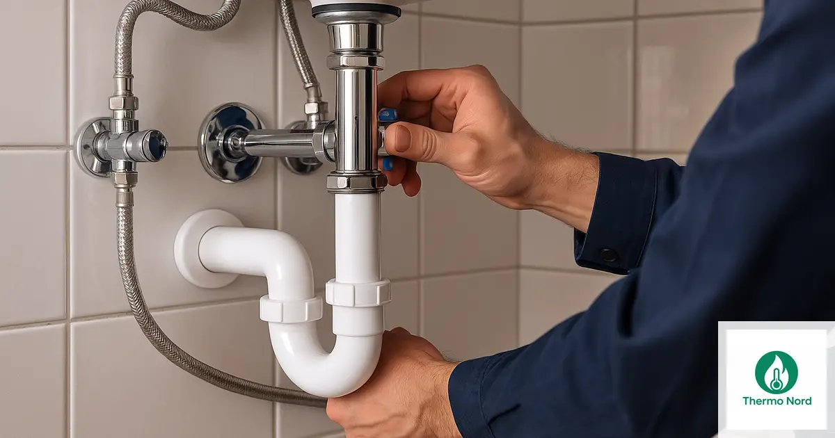 Robinetterie et canalisations d'une salle de bain à Mandres-les-Roses (94520) — intervention Thermo Nord