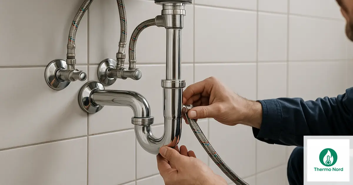 Robinetterie et canalisations d'une salle de bain à Nogent-sur-Marne (94130) — intervention Thermo Nord