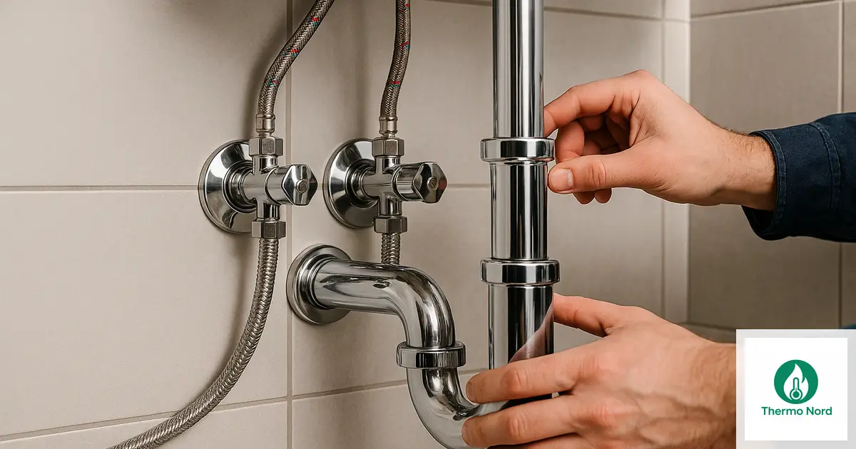 Robinetterie et canalisations d'une salle de bain à Ormesson-sur-Marne (94490) — intervention Thermo Nord