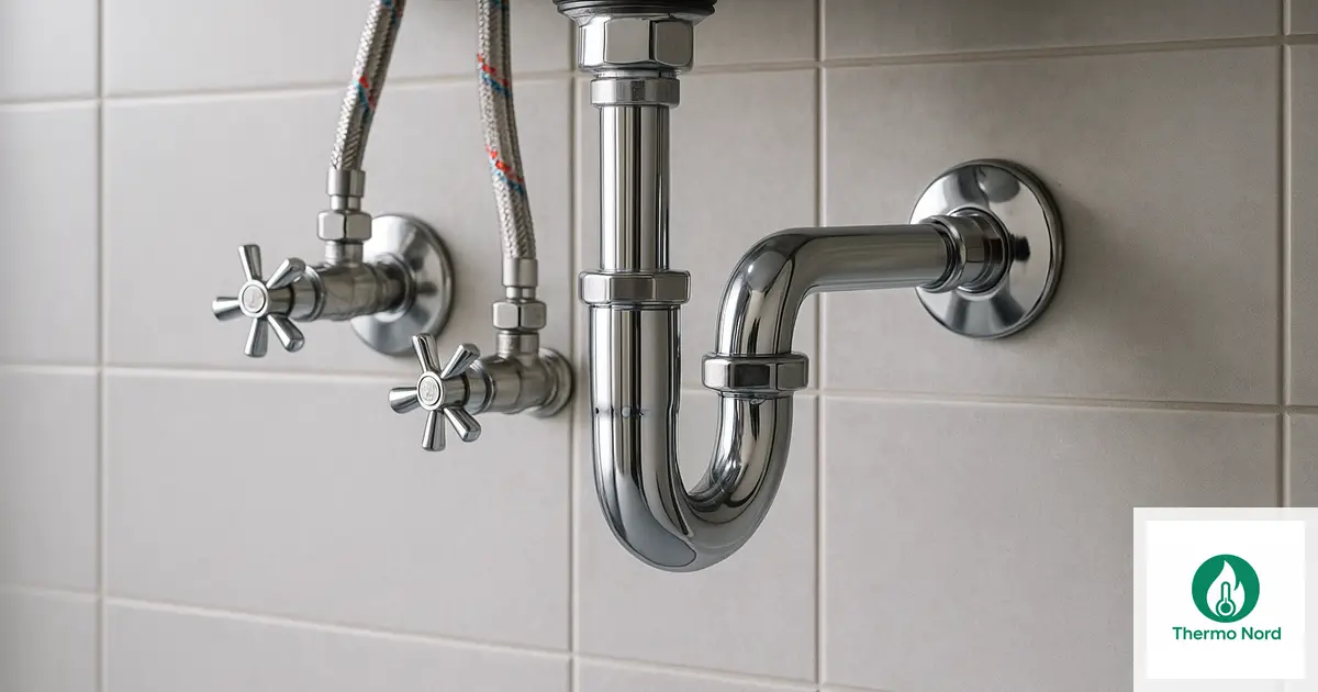Robinetterie et canalisations d'une salle de bain à Périgny-sur-Yerres (94520) — intervention Thermo Nord