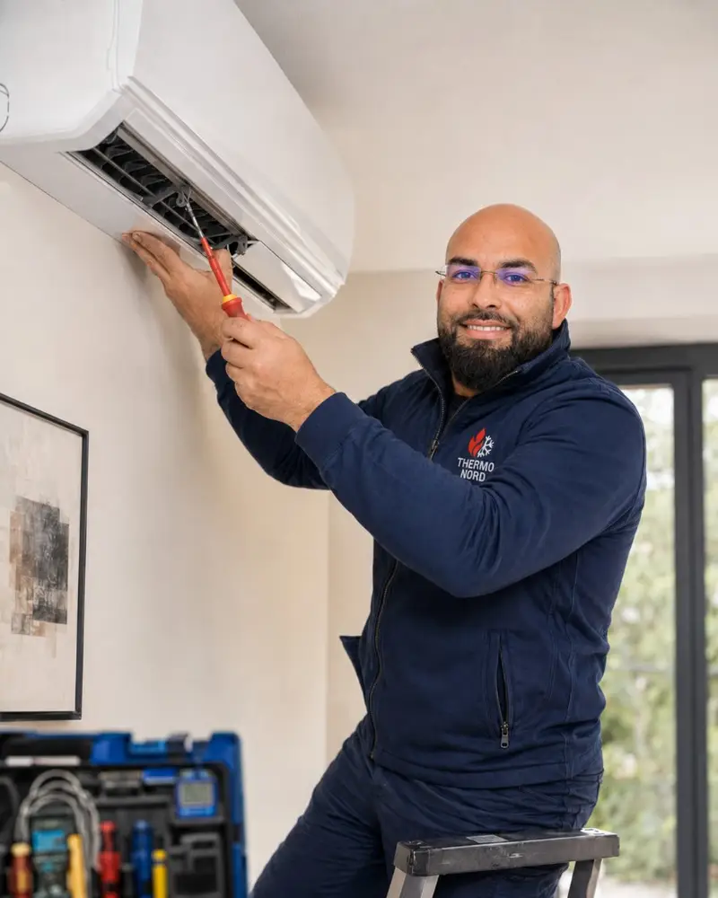 Rida installe une climatisation réversible dans le Val-de-Marne (94) par Thermo Nord