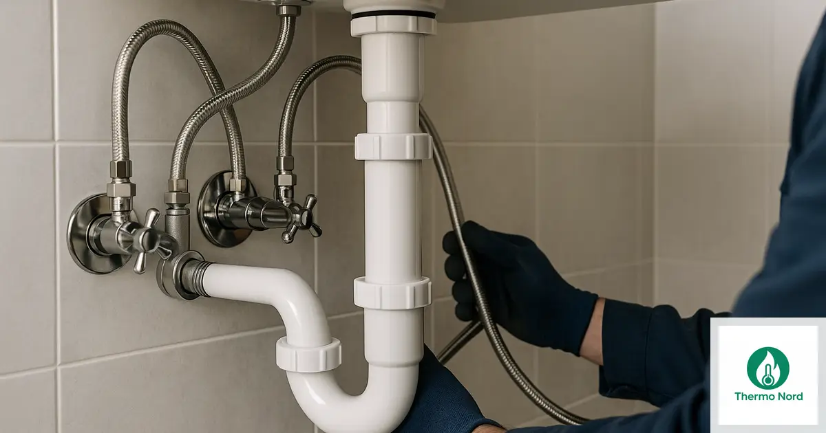 Robinetterie et canalisations d'une salle de bain à Ablon-sur-Seine (94480) — intervention Thermo Nord