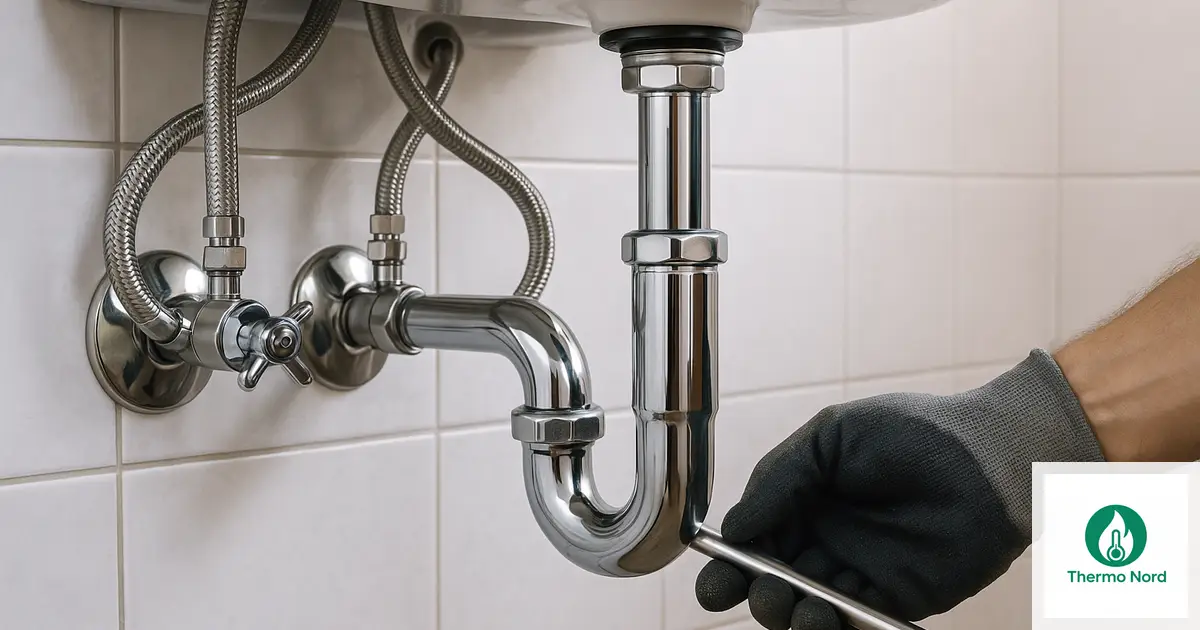 Robinetterie et canalisations d'une salle de bain à Cachan (94230) — intervention Thermo Nord