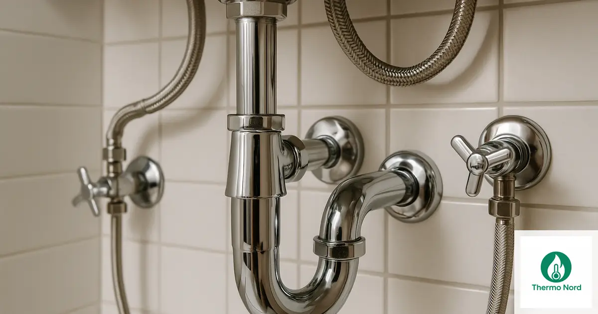 Robinetterie et canalisations d'une salle de bain à Champigny-sur-Marne (94500) — intervention Thermo Nord
