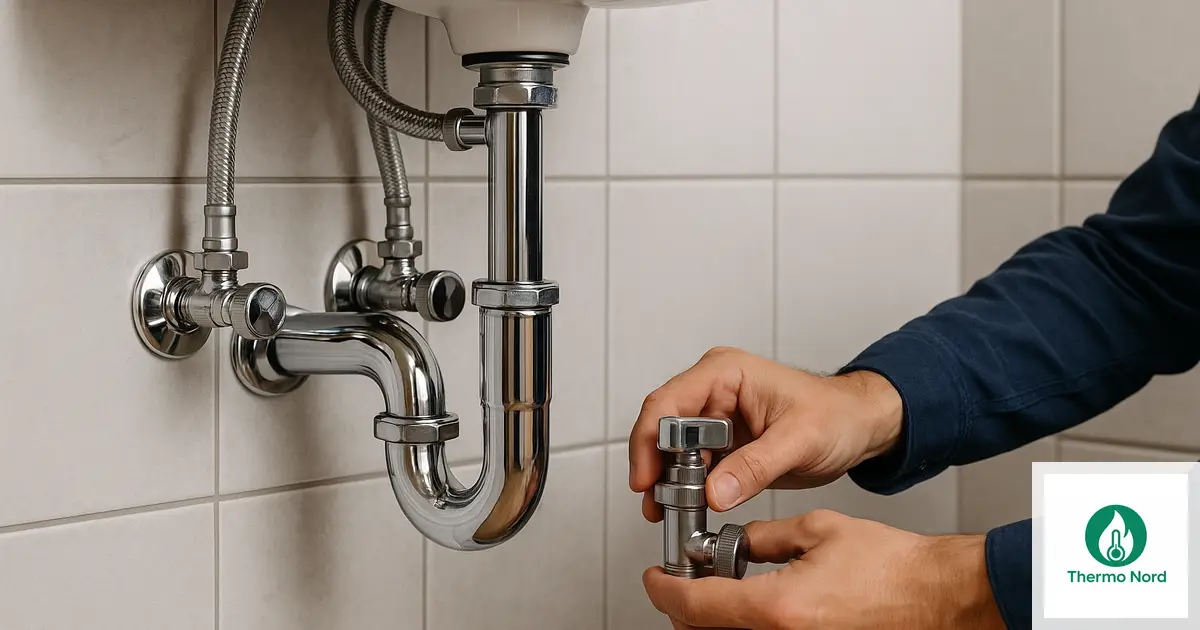 Robinetterie et canalisations d'une salle de bain à Charenton-le-Pont (94220) — intervention Thermo Nord