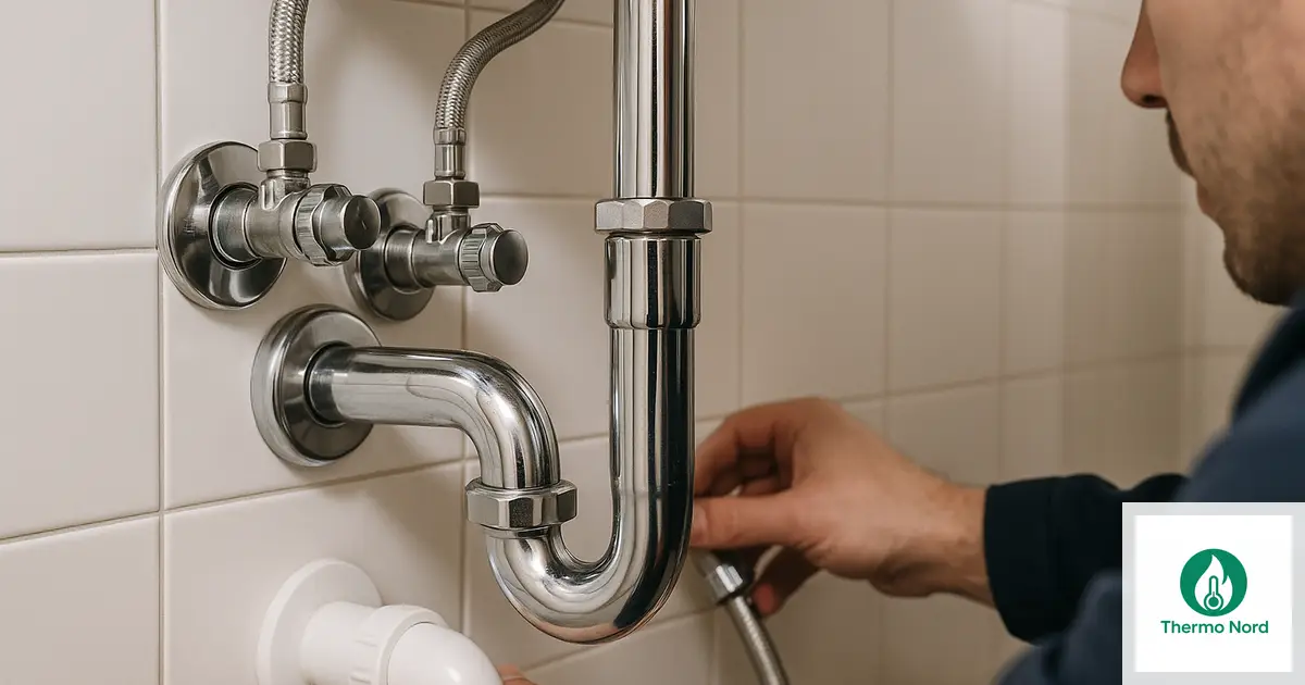 Robinetterie et canalisations d'une salle de bain à Créteil (94000) — intervention Thermo Nord