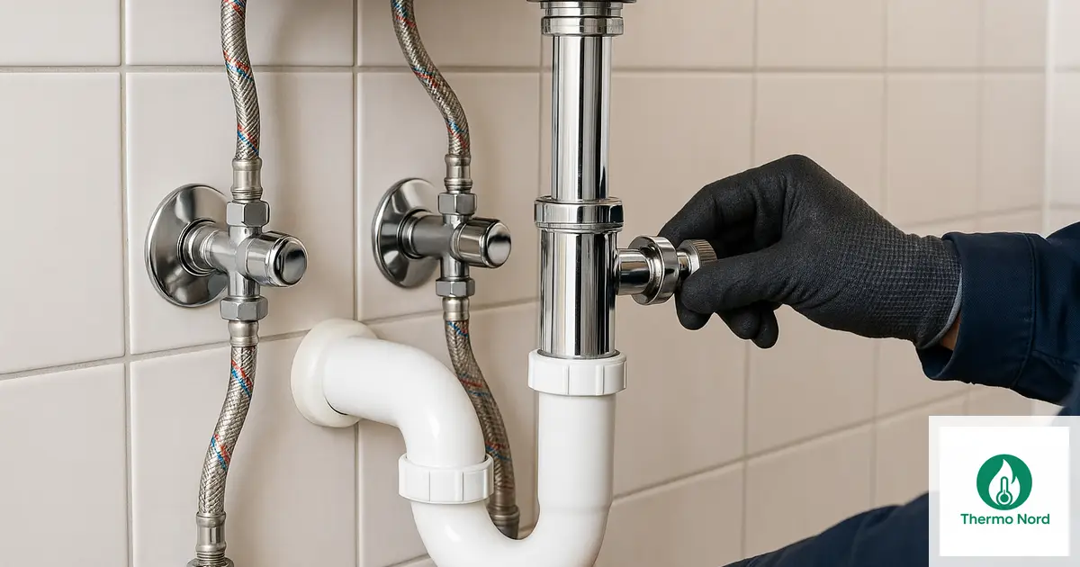 Robinetterie et canalisations d'une salle de bain à Ivry-sur-Seine (94200) — intervention Thermo Nord