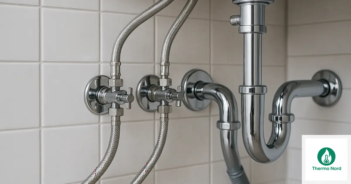 Robinetterie et canalisations d'une salle de bain à Limeil-Brévannes (94450) — intervention Thermo Nord