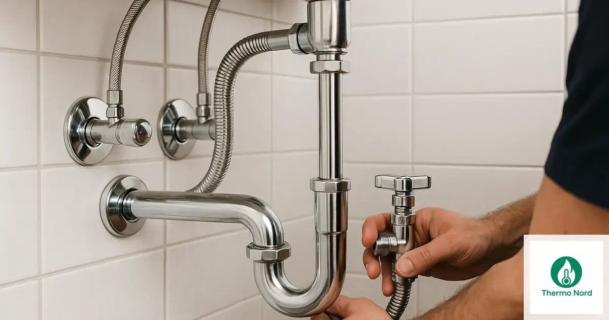 Robinetterie et canalisations d'une salle de bain à Maisons-Alfort (94700) — intervention Thermo Nord