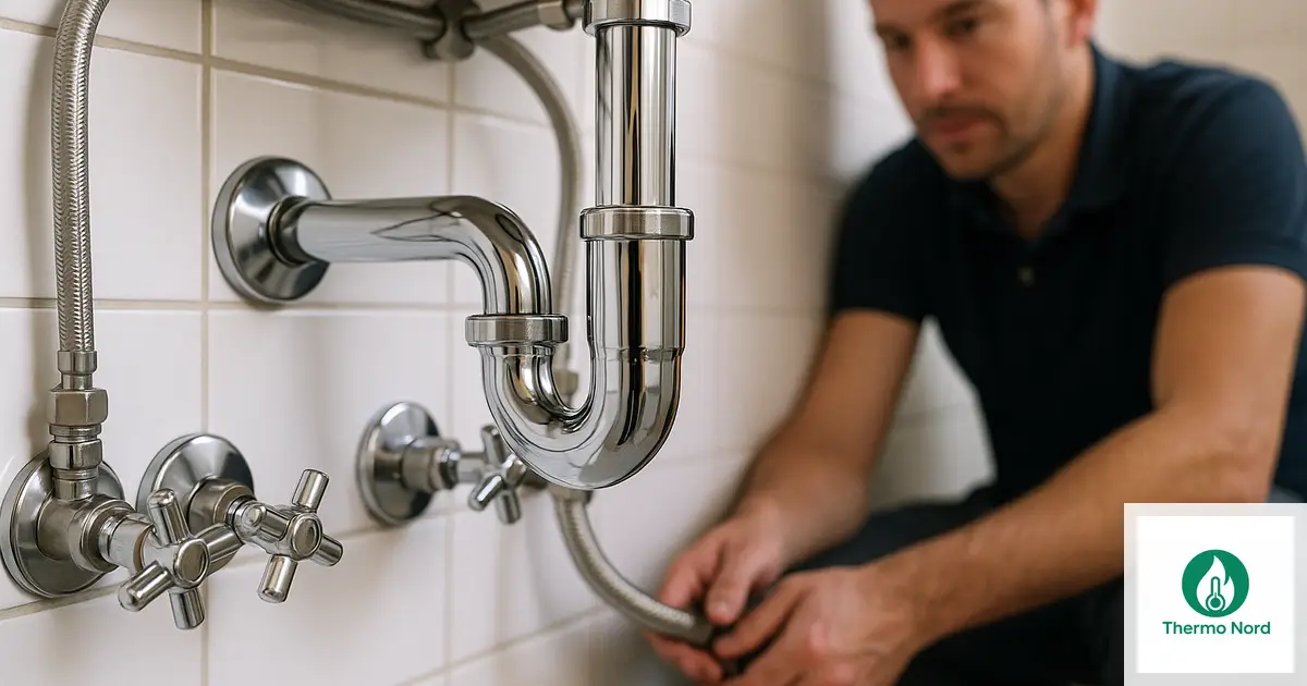 Robinetterie et canalisations d'une salle de bain à Orly (94310) — intervention Thermo Nord