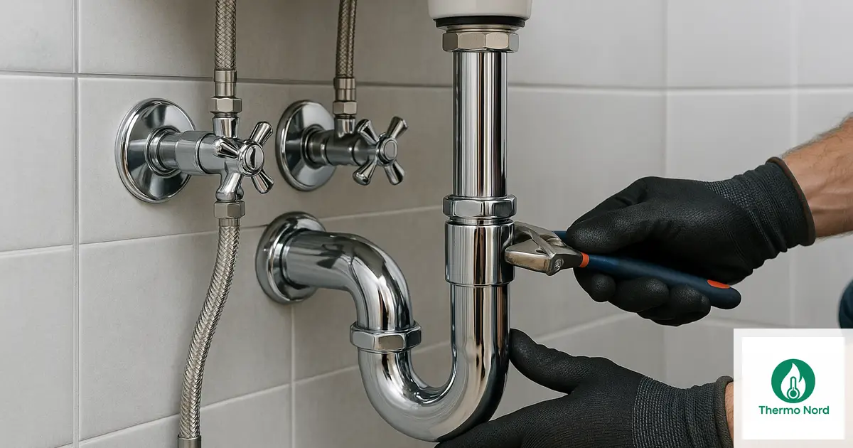 Robinetterie et canalisations d'une salle de bain à Rungis (94150) — intervention Thermo Nord