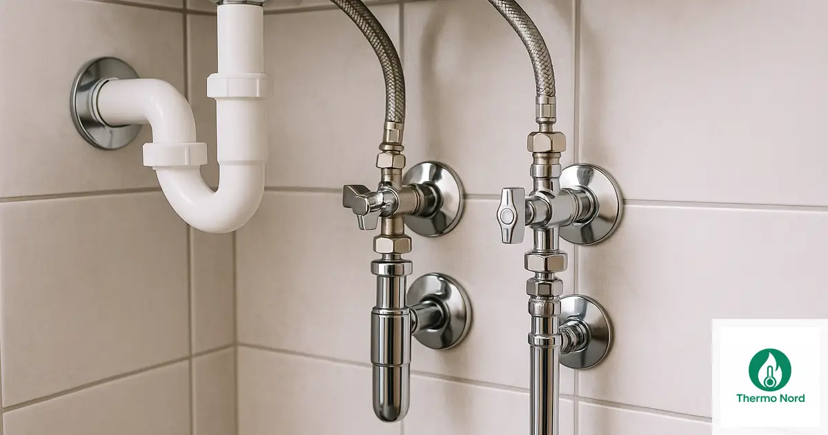 Robinetterie et canalisations d'une salle de bain à Villecresnes (94440) — intervention Thermo Nord