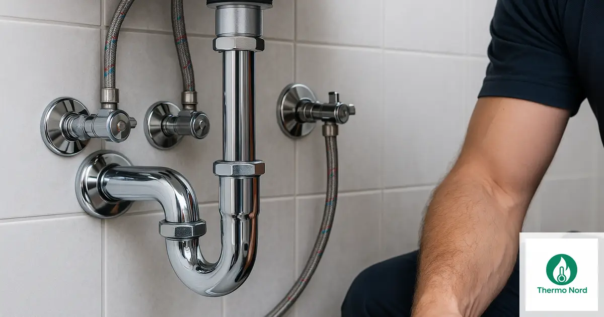 Robinetterie et canalisations d'une salle de bain à Villiers-sur-Marne (94350) — intervention Thermo Nord