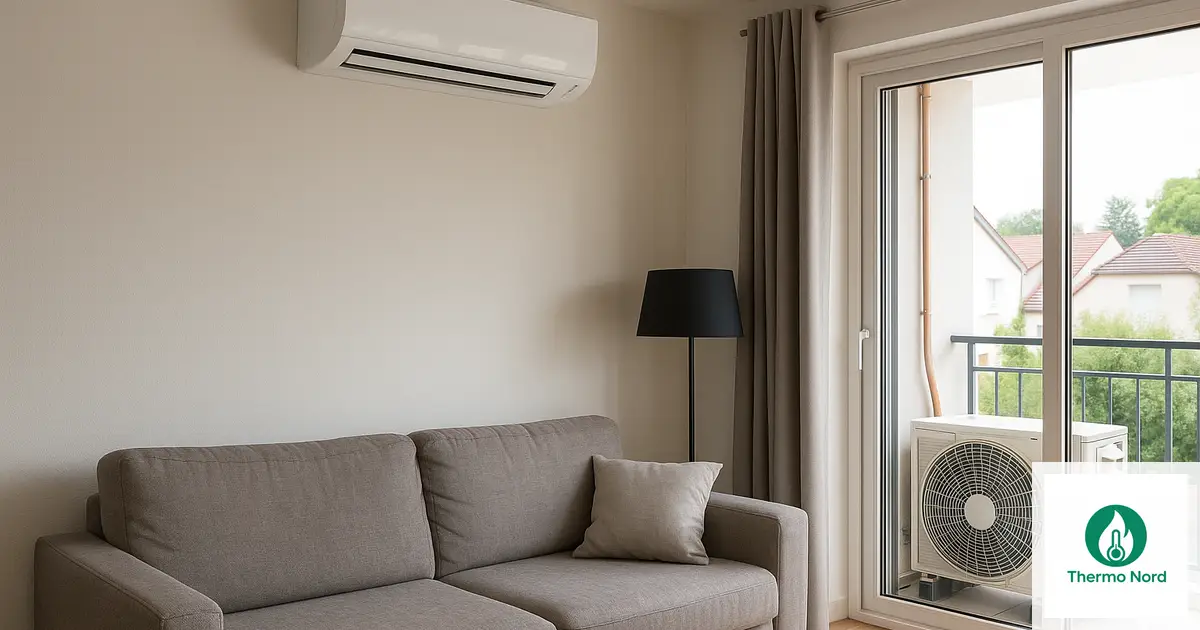 Installation de climatisation gainable à Santeny (94440) — Thermo Nord