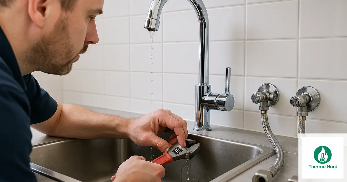 Réparation fuite de robinet à Vitry-sur-Seine (94400) — Thermo Nord