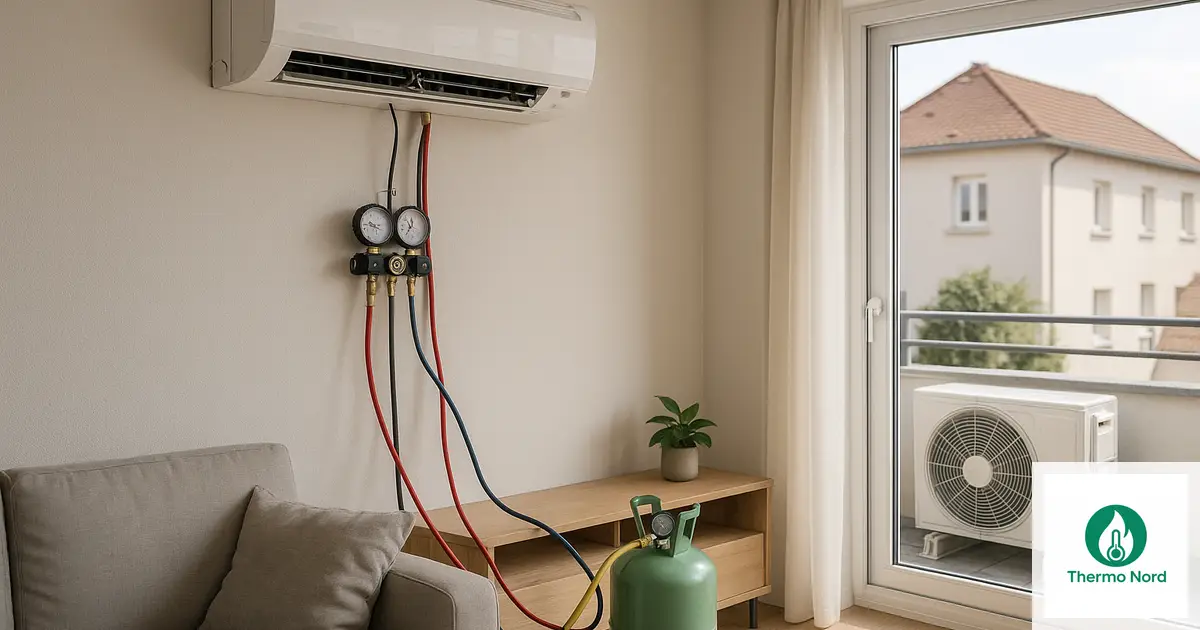 Recharge de fluide frigorigène à Valenton (94460) — Thermo Nord