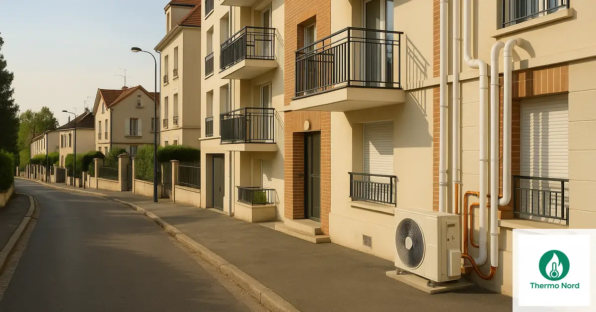 Pavillons et immeubles résidentiels à Cachan (94230), Val-de-Marne — zone d'intervention Thermo Nord