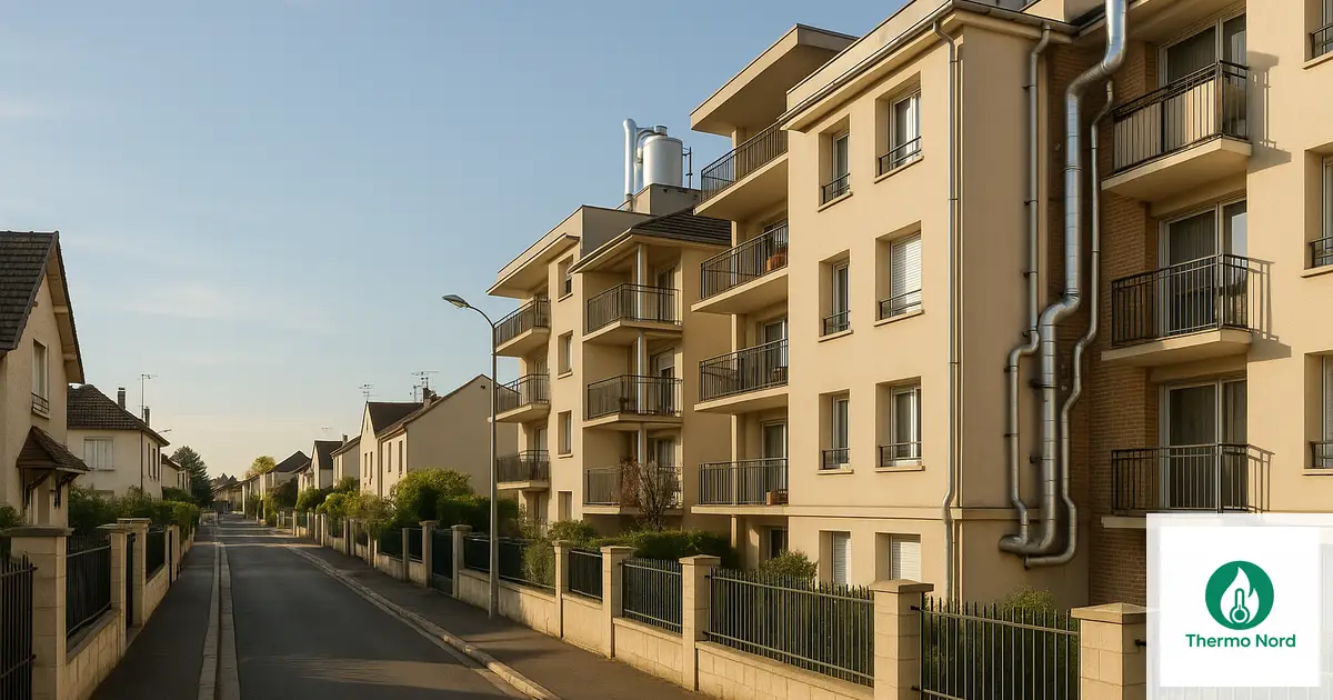 Pavillons et immeubles résidentiels à Rungis (94150), Val-de-Marne — zone d'intervention Thermo Nord