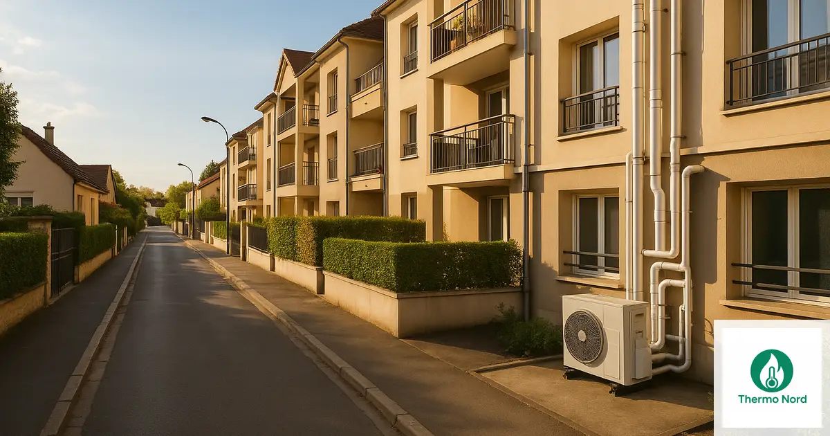 Pavillons et immeubles résidentiels à Santeny (94440), Val-de-Marne — zone d'intervention Thermo Nord