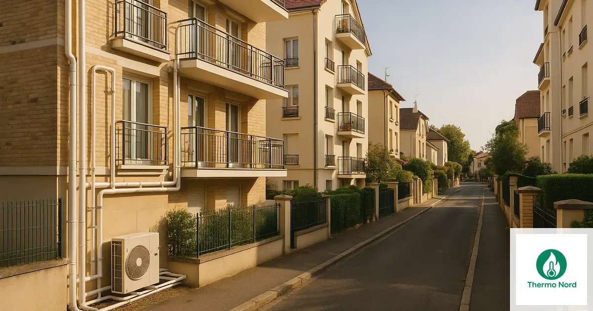 Rues et immeubles du quartier Mur-Saint à Le Perreux-sur-Marne (94170) — zone d'intervention Thermo Nord