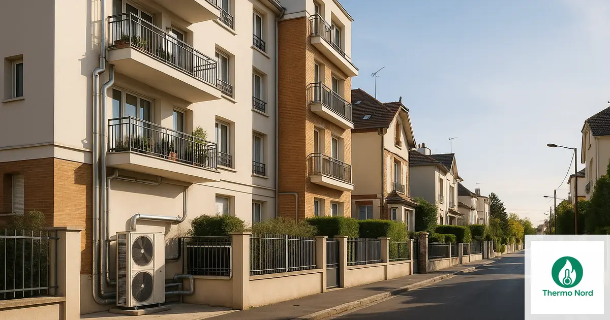 Rues et immeubles du quartier Parc-Saint-Maur à Saint-Maur-des-Fossés (94100) — zone d'intervention Thermo Nord