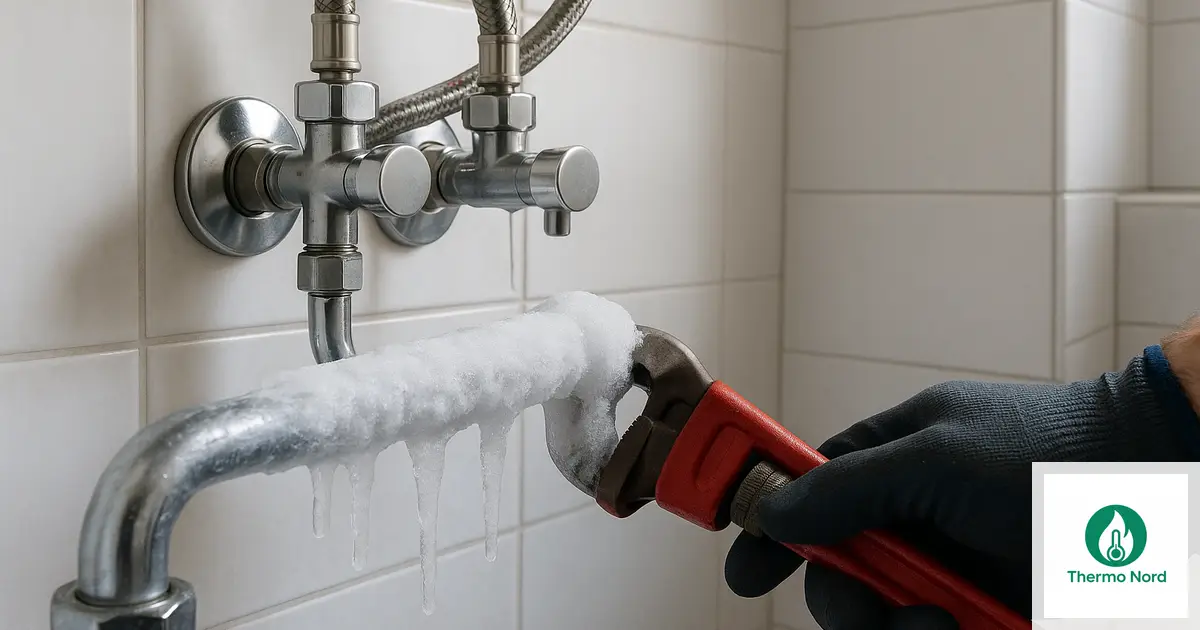 Canalisation gelée : la dégeler sans la faire éclater à Champigny-sur-Marne (94500) — Thermo Nord