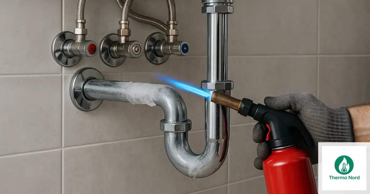 Canalisation gelée : la dégeler sans la faire éclater à Maisons-Alfort (94700) — Thermo Nord