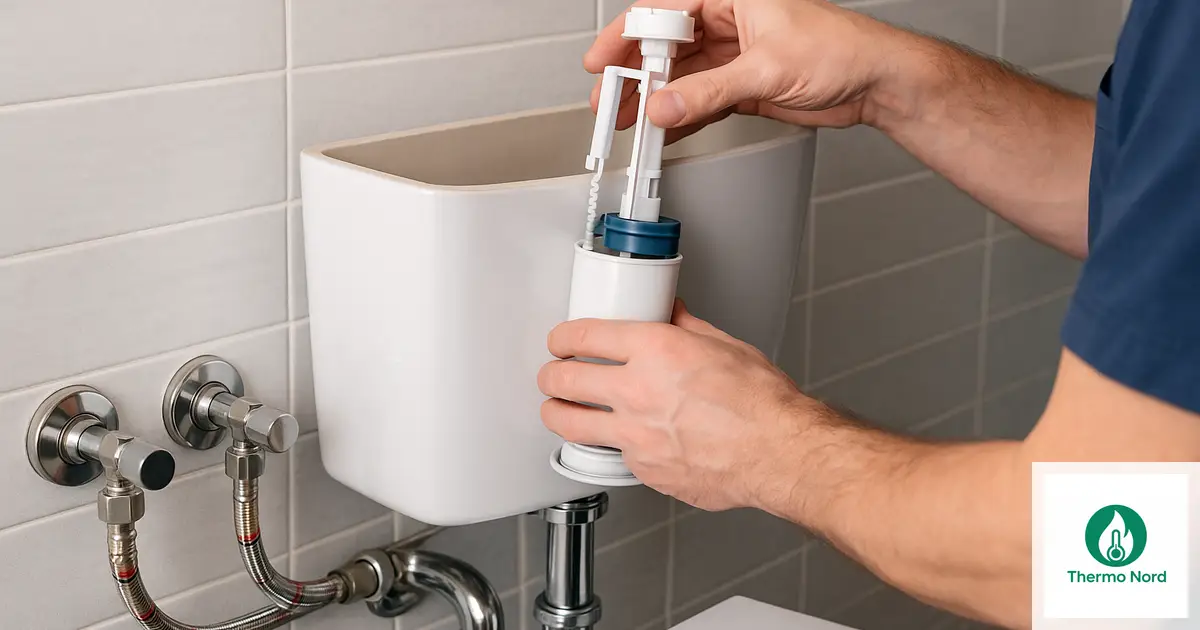 Chasse d'eau qui coule en continu : remplacer le mécanisme dans le Val-de-Marne (94) par Thermo Nord