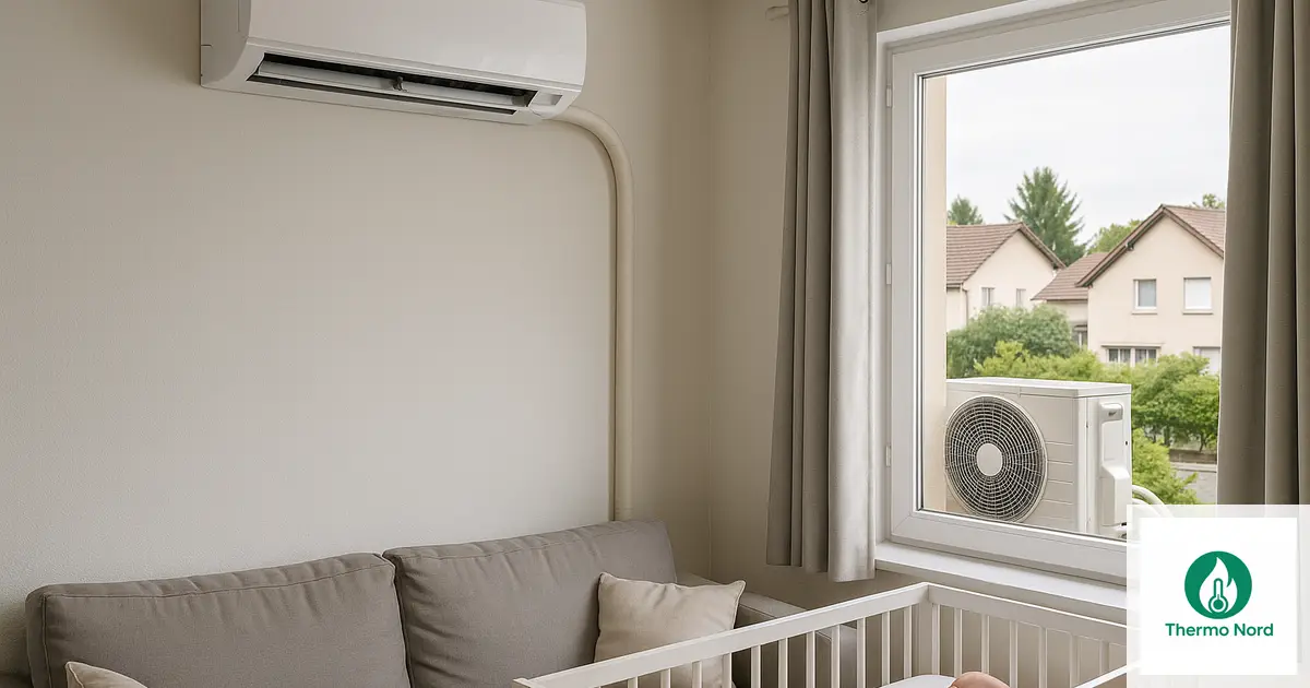 Clim et bébé : températures et placements à respecter dans le Val-de-Marne (94) par Thermo Nord