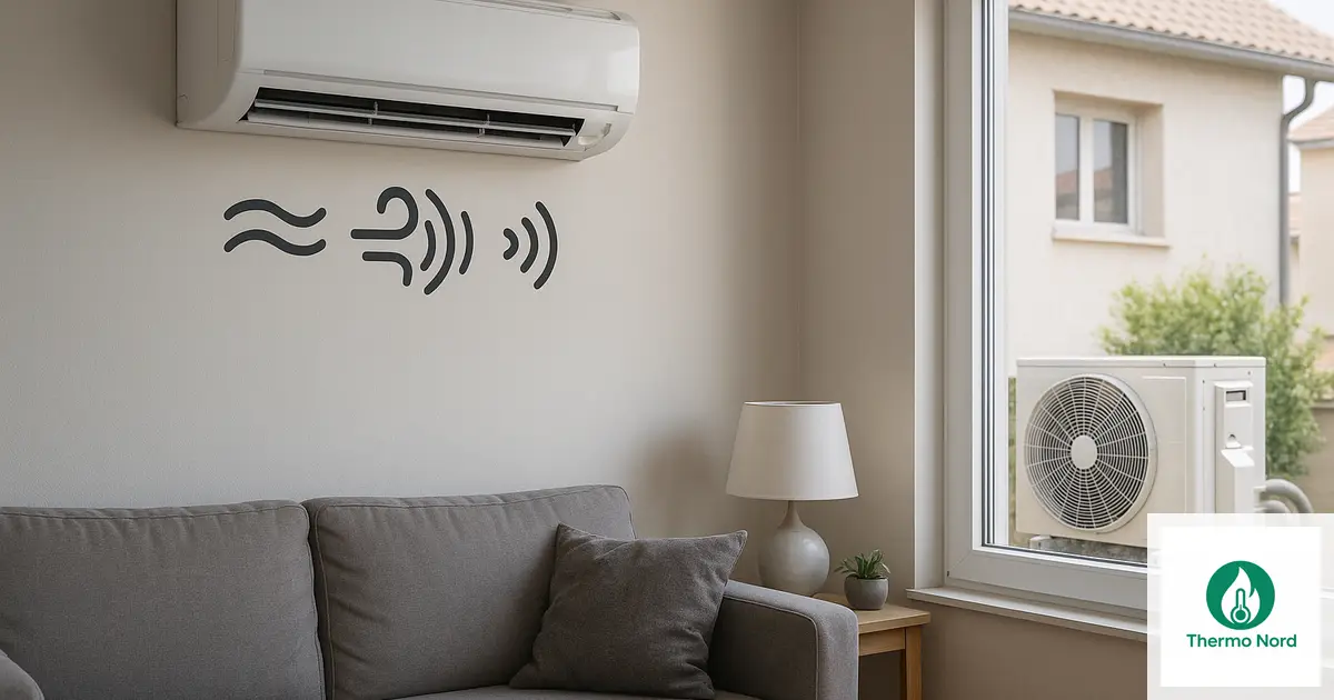 Clim qui fait du bruit : grognement, sifflement, vibration à Cachan (94230) — Thermo Nord