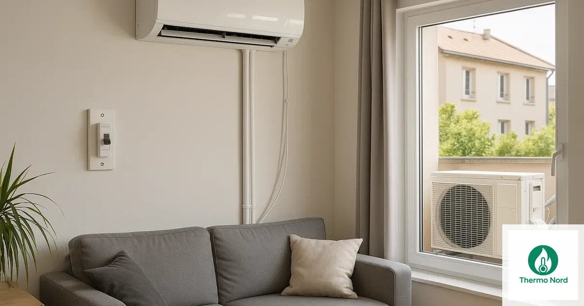 Disjoncteur qui saute quand la clim démarre : causes à Gentilly (94250) — Thermo Nord