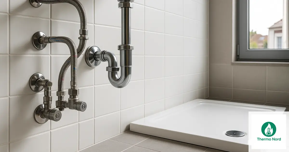 Installation receveur de douche extra-plat dans le Val-de-Marne (94) par Thermo Nord