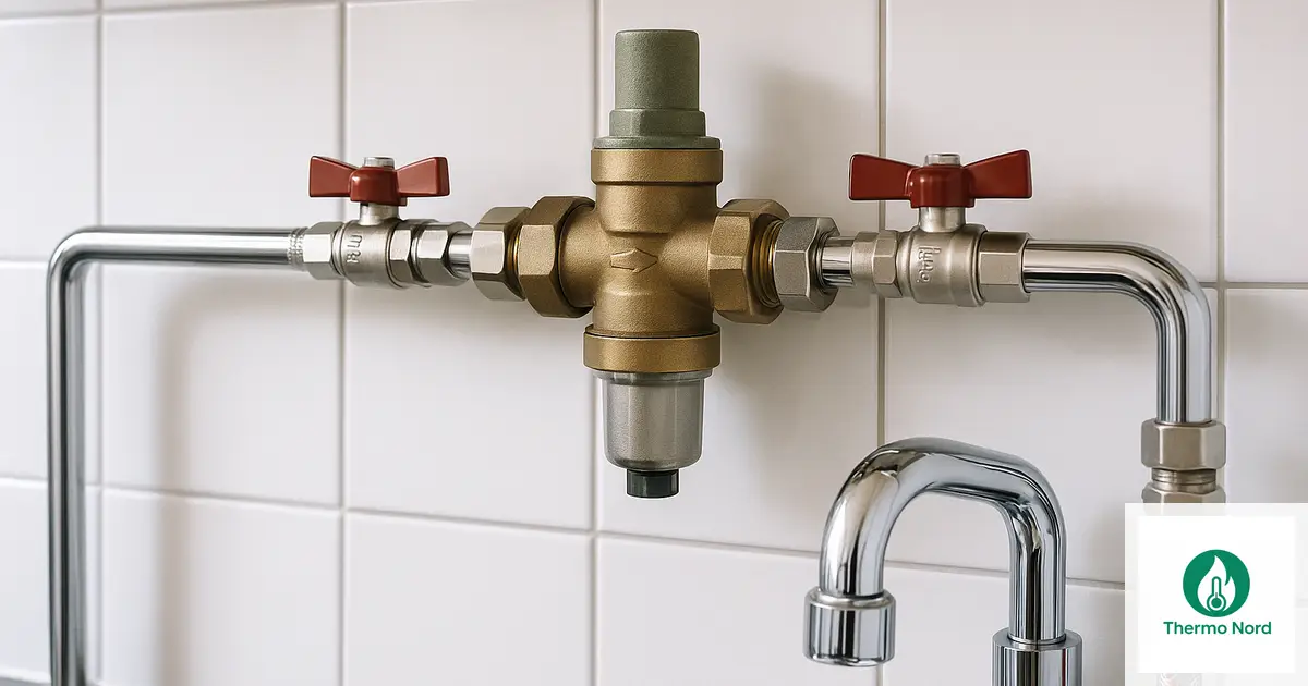 Réducteur de pression : où l'installer et comment le régler à Limeil-Brévannes (94450) — Thermo Nord