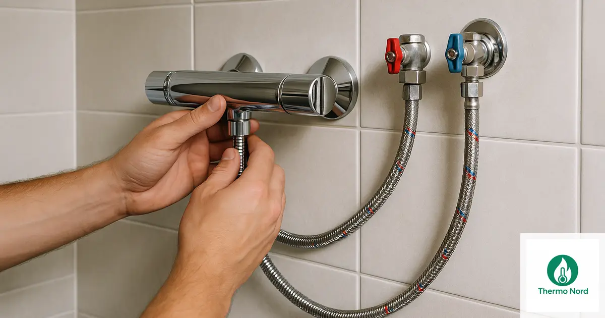 Robinetterie thermostatique : avantages réels à Créteil (94000) — Thermo Nord
